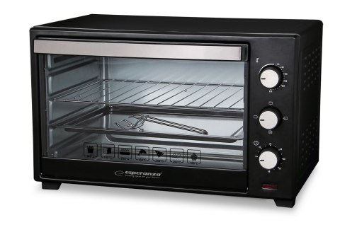 ESPERANZA MINI PIEKARNIK PROSCIUTTO 20L 1600W ROŻNEM EKO008 ESPERANZA MINI PIEKARNIK PROSCIUTTO 20L 1600W ROŻNEM EKO008