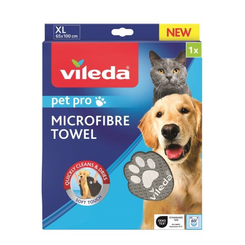 Ręcznik z mikrofibry dla zwierząt Vileda PET PRO XL