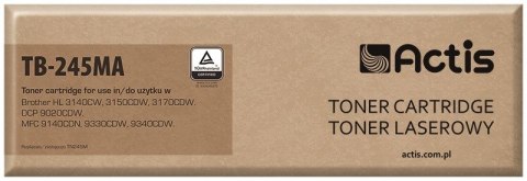 Actis TB-245MA Toner (zamiennik Brother TN-245M; Standard; 2200 stron; czerwony) Actis TB-245MA Toner (zamiennik Brother TN-245M; Standard; 2200 stron; czerwony)