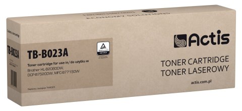 Actis TB-B023A Toner (zamiennik Brother TN-B023; Standard; 2000 stron; czarny) Actis TB-B023A Toner (zamiennik Brother TN-B023; Standard; 2000 stron; czarny)