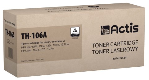 Actis TH-106A Toner (zamiennik HP W1106A; Standard; 1000 ston; czarny) Actis TH-106A Toner (zamiennik HP W1106A; Standard; 1000 ston; czarny)