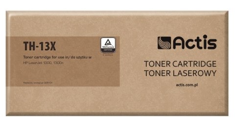 Actis TH-13X Toner (zamiennik HP 13X Q2613X; Standard; 4000 stron; czarny) Actis TH-13X Toner (zamiennik HP 13X Q2613X; Standard; 4000 stron; czarny)