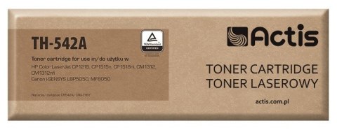 Actis TH-542A Toner (zamiennik HP 125A CB542A, Canon CRG-716Y; Standard; 1500 stron; żółty) Actis TH-542A Toner (zamiennik HP 125A CB542A, Canon CRG-716Y; Standard; 1500 stron; żółty)