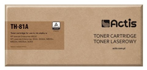 Actis TH-81A Toner (zamiennik HP 81A CF281A; Standard; 10500 stron; czarny)