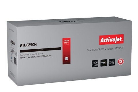 Activejet ATL-E250N Toner (zamiennik Lexmark E250A11E; Supreme; 3500 stron; czarny) Activejet ATL-E250N Toner (zamiennik Lexmark E250A11E; Supreme; 3500 stron; czarny)