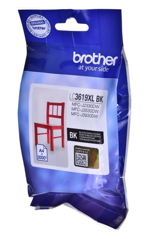 Tusz Brother czarny LC3619XLBK=LC-3619XLBK, 3000 str. Tusz Brother czarny LC3619XLBK=LC-3619XLBK, 3000 str.