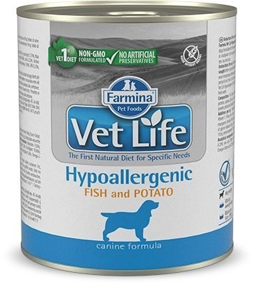 FARMINA Vet Life Hypoallergenic Fish & Potato Canine - mokra karma dla psa - 300g FARMINA Vet Life Hypoallergenic Fish & Potato Canine - mokra karma dla psa - 300g
