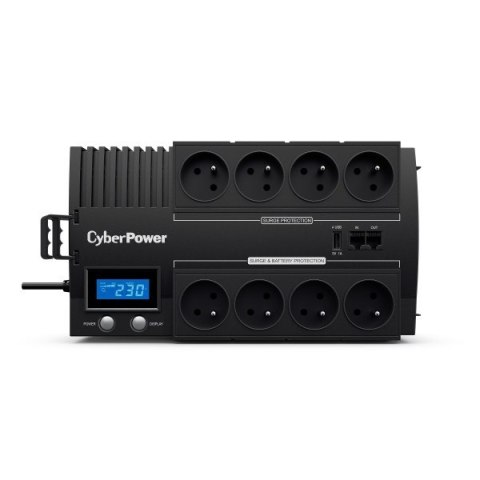 Zasilacz UPS CyberPower BR700ELCD-FR (TWR; 700VA) Zasilacz UPS CyberPower BR700ELCD-FR (TWR; 700VA)