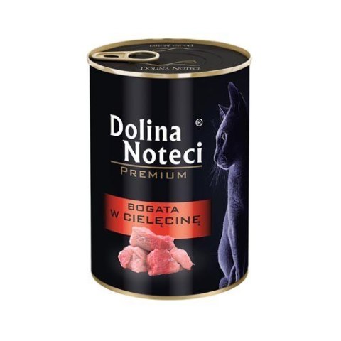 DOLINA NOTECI Premium cielęcina - mokra karma dla kota - 400g