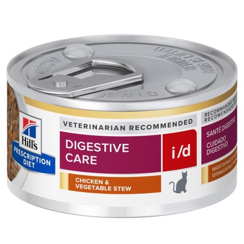 HILL'S PD Diet i/d Digestive Care Feline potrawka z kurczaka - mokra karma dla kota - 82 g HILL'S PD Diet i/d Digestive Care Feline potrawka z kurczaka - mokra karma dla kota - 82 g
