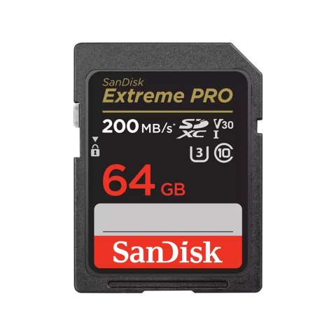 SANDISK EXTREME PRO SDXC 64GB 200/90 MB/s A2 SANDISK EXTREME PRO SDXC 64GB 200/90 MB/s A2