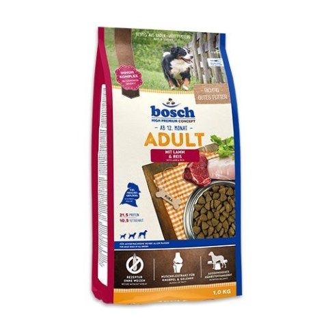 BOSCH Adult Lamb & Rice 3kg - sucha karma dla psa BOSCH Adult Lamb & Rice 3kg - sucha karma dla psa