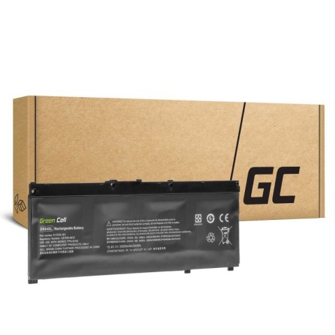 GREEN CELL BATERIA HP187 SR04XL DO OMEN 15-CE 15-DC 17-CB PAVILION POWER 15-CB 3500MAH 15.4V GREEN CELL BATERIA HP187 SR04XL DO OMEN 15-CE 15-DC 17-CB PAVILION POWER 15-CB 3500MAH 15.4V
