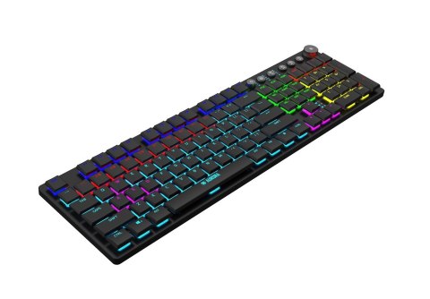 KLAWIATURA I-BOX AURORA K-6 RGB, MECHANICZNA, RED SWITCH, LOW PROFILE GAMING