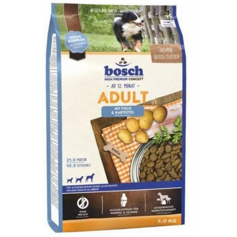 BOSCH Adult Fish & Potato - sucha karma dla psa - 3 kg BOSCH Adult Fish & Potato - sucha karma dla psa - 3 kg