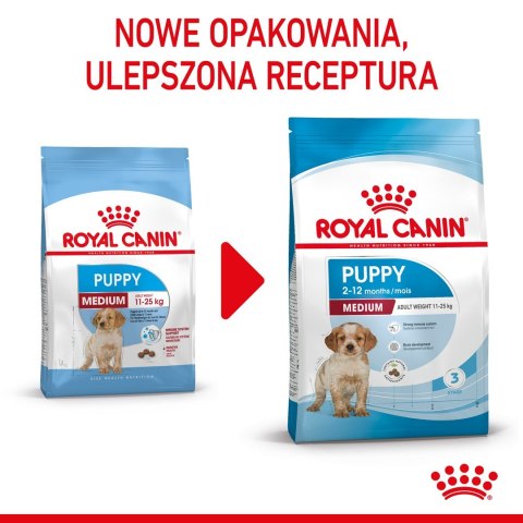 ROYAL CANIN SHN Medium Puppy - sucha karma dla szczeniąt - 15 kg ROYAL CANIN SHN Medium Puppy - sucha karma dla szczeniąt - 15 kg