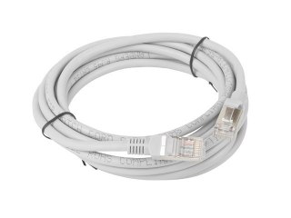 Patchcord Lanberg PCF5-10CC-0300-S (RJ45 - RJ45 ; 3m; kolor szary)