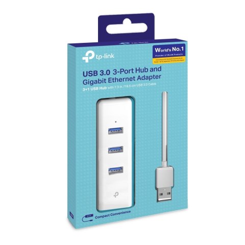 Karta sieciowa TP-LINK UE330 (USB 3.0; 1x 10/100/1000Mbps) Karta sieciowa TP-LINK UE330 (USB 3.0; 1x 10/100/1000Mbps)