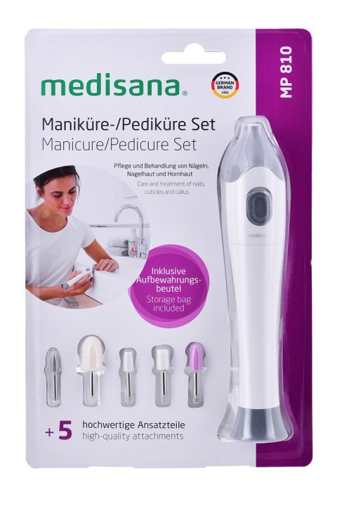 Zestaw do manicure/pedicure Medisana MP 810