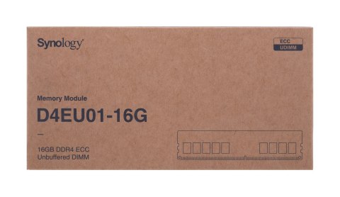 Synology 16GB DDR4 ECC Unbuffered DIMM (FS2500, RS2423RP+, RS2423+) D4EU01-16G Synology 16GB DDR4 ECC Unbuffered DIMM (FS2500, RS2423RP+, RS2423+) D4EU01-16G
