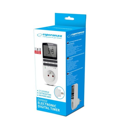 ESPERANZA ELEKTRONICZNY WYŁĄCZNIK CZASOWY EXPANSE ELA101 ESPERANZA ELEKTRONICZNY WYŁĄCZNIK CZASOWY EXPANSE ELA101