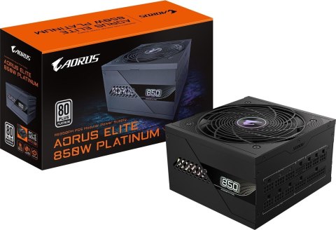 Zasilacz Gigabyte Aorus Elite Platinum ATX 3.1 850W Zasilacz Gigabyte Aorus Elite Platinum ATX 3.1 850W