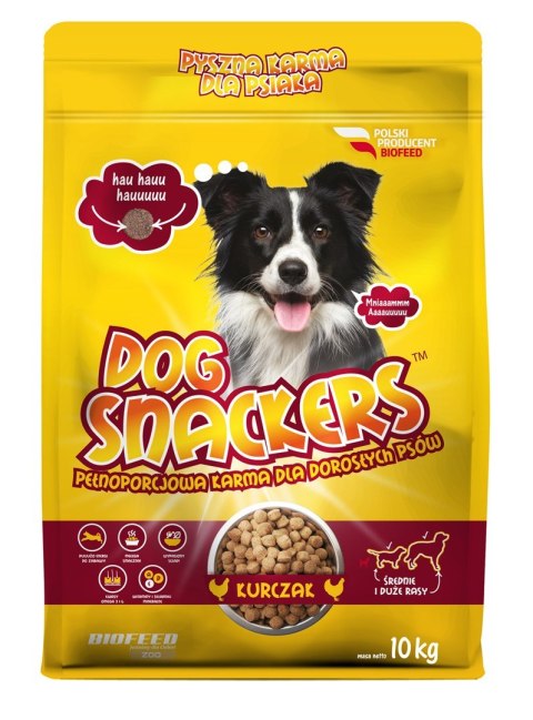 BIOFEED DOG SNACKERS ADULT KURCZAK 10KG BIOFEED DOG SNACKERS ADULT KURCZAK 10KG