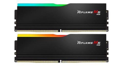 G.SKILL RIPJAWS M5 RGB DDR5 2X48GB 5200MHZ CL40 XMP3 BLACK F5-5200J4040A48GX2-RM5RK G.SKILL RIPJAWS M5 RGB DDR5 2X48GB 5200MHZ CL40 XMP3 BLACK F5-5200J4040A48GX2-RM5RK