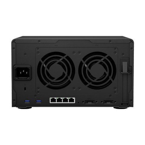 NAS Synology DS1621+; Tower; 6x (3.5"/2.5" SATA HDD/SSD); AMD Ryzen V1500B, 4 GB DDR4 (max. 32GB),4 x 1GbE RJ-45 NAS Synology DS1621+; Tower; 6x (3.5"/2.5" SATA HDD/SSD); AMD Ryzen V1500B, 4 GB DDR4 (max. 32GB),4 x 1GbE RJ-45