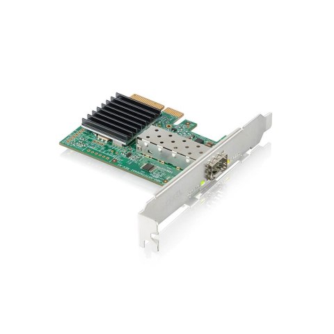 Zyxel 10Gb Network Adapter PCIe Card with Single SFP+ Port Zyxel 10Gb Network Adapter PCIe Card with Single SFP+ Port