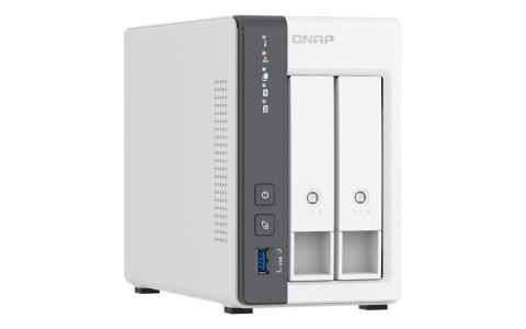 Qnap TS-216G, Tower, 2 x 2.5"/3.5" SATA, ARM 2.0GHz Quad core, 4GB, 1 x 2.5GbE + 1 x GbE, External adapter (PSU) Qnap TS-216G, Tower, 2 x 2.5"/3.5" SATA, ARM 2.0GHz Quad core, 4GB, 1 x 2.5GbE + 1 x GbE, External adapter (PSU)