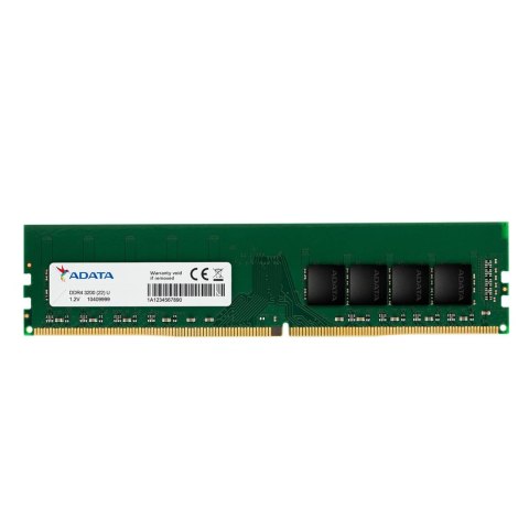 Pamięć DDR4 ADATA Premier 32GB 3200MHz CL22 U-DIMM Pamięć DDR4 ADATA Premier 32GB 3200MHz CL22 U-DIMM