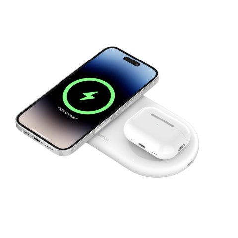 BELKIN BEZPRZEWODOWA ŁADOWARKA PODKŁADKA QI2 15W BIAŁA BELKIN BEZPRZEWODOWA ŁADOWARKA PODKŁADKA QI2 15W BIAŁA