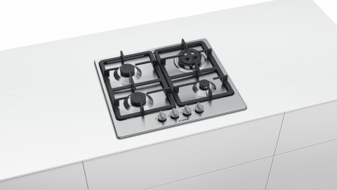 Płyta gazowa BOSCH PGH6B5B90 (4 pola grzejne; kolor stalowy) Płyta gazowa BOSCH PGH6B5B90 (4 pola grzejne; kolor stalowy)