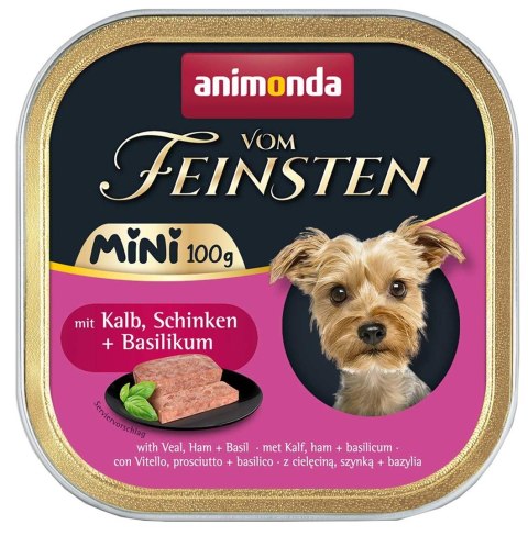 Animonda Vom Feinsten MINI veal,ham,basil 100g