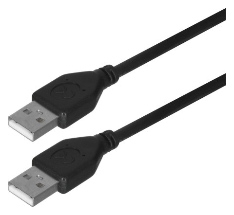 Kabel GEMBIRD CCP-USB2-AMAM-6 (USB 2.0 typu A M - USB 2.0 typu A M; 1,8m; kolor czarny) Kabel GEMBIRD CCP-USB2-AMAM-6 (USB 2.0 typu A M - USB 2.0 typu A M; 1,8m; kolor czarny)