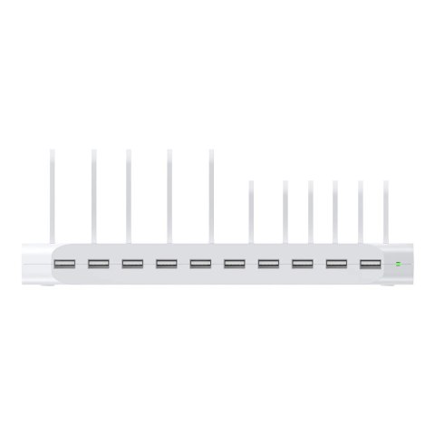 UNITEK STACJA ŁADUJĄCA 10X USB 2.4A 60W BIAŁA UNITEK STACJA ŁADUJĄCA 10X USB 2.4A 60W BIAŁA