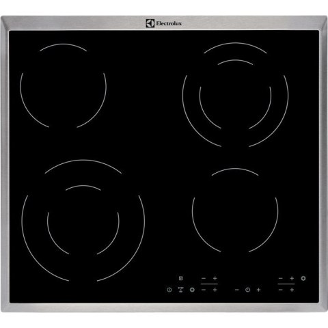 Płyta ceramiczna Electrolux EHF6342XOK (4 pola grzejne; kolor czarny) Płyta ceramiczna Electrolux EHF6342XOK (4 pola grzejne; kolor czarny)