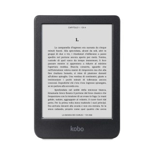 Ebook Kobo Clara BW 6" E-Ink Carta 1300 HD 16GB WI-FI Black