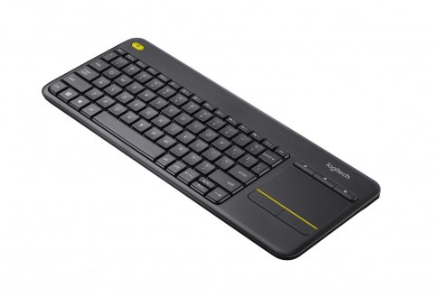 Klawiatura Logitech K400 920-007145 (USB 2.0; kolor czarny