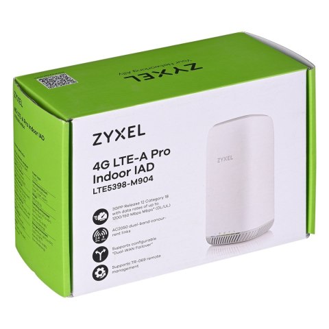 Zyxel 4G LTE-A Pro Indoor IAD LTE5398-M904, CAT 18 IAD (WAN, LAN i VoIP)