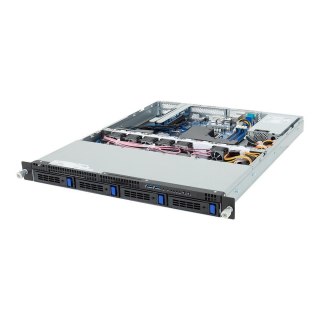 Platforma Gigabyte Rack (1U) R123-X00-AA01 Intel E-24XX (4x 3,5" SATA HS, 1xM.2, 2x1Gbe, IPMI, 1x400W)