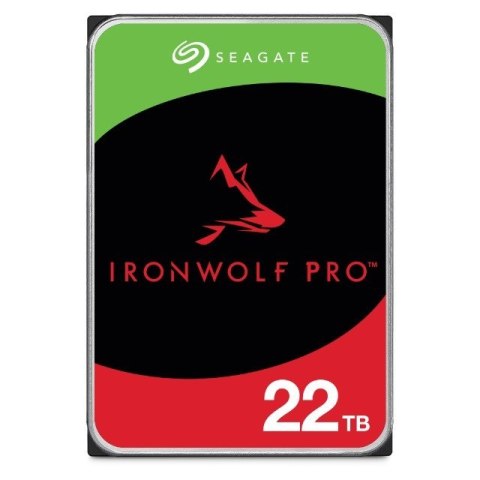 Dysk twardy HDD Seagate IronWolf Pro 22TB 3,5" SATA ST22000NT001 Dysk twardy HDD Seagate IronWolf Pro 22TB 3,5" SATA ST22000NT001