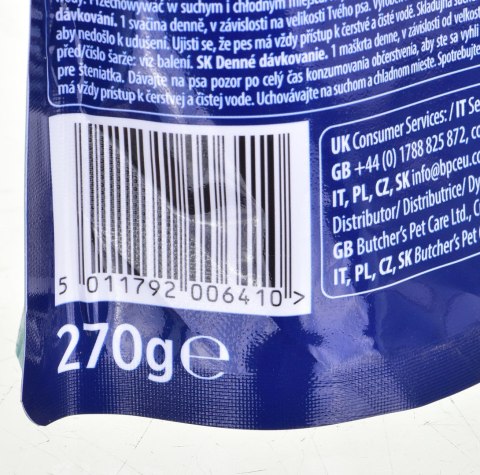 BUTCHER'S Dental Care for large dogs - przysmak dentystyczny dla psów dużych - 270 g BUTCHER'S Dental Care for large dogs - przysmak dentystyczny dla psów dużych - 270 g