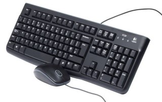 Zestaw klawiatura + mysz membranowa Logitech MK120 920-002563 (USB 2.0; (US); kolor czarny; optyczna)