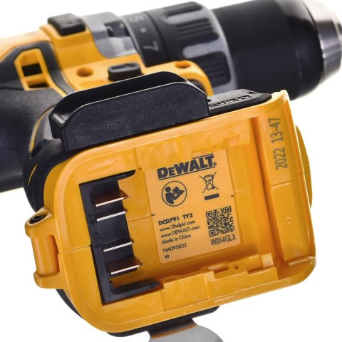Wiertarko-wkrętarka DeWalt DCD791D2-QW 2 akumulatory Wiertarko-wkrętarka DeWalt DCD791D2-QW 2 akumulatory