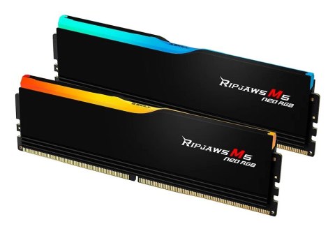 G.SKILL RIPJAWS M5 NEO AMD RGB DDR5 2X16GB 6000MHZ CL36-36 F5-6000J3636F16GX2-RM5NRK G.SKILL RIPJAWS M5 NEO AMD RGB DDR5 2X16GB 6000MHZ CL36-36 F5-6000J3636F16GX2-RM5NRK