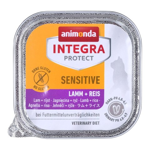 ANIMONDA Integra Protect Sensitive jagnięcina z ryżem - mokra karma dla kota - 100g