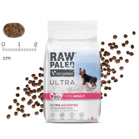 Raw Paleo Ultra Pork Mini Adult 750g Raw Paleo Ultra Pork Mini Adult 750g