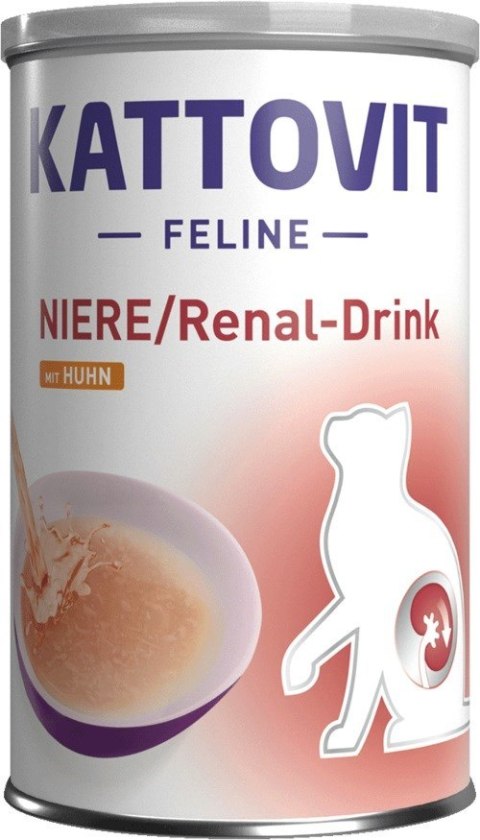 KATTOVIT DRINK NIERE/RENAL CHICKEN 135ML